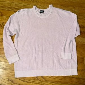 Cold shoulder sweater